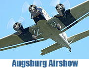 Zwei Tage „Flugerlebnis pur“! AUGSBURG AIRSHOW 2008 am Flughafen Augsburg  „40 Jahre Flughafen Augsburg“ - Airshows, Rundflüge und vieles mehr  am 26.-27.07.2008 (Foto: Veranstalter)